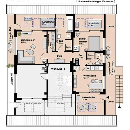 Waldblick Apartament *